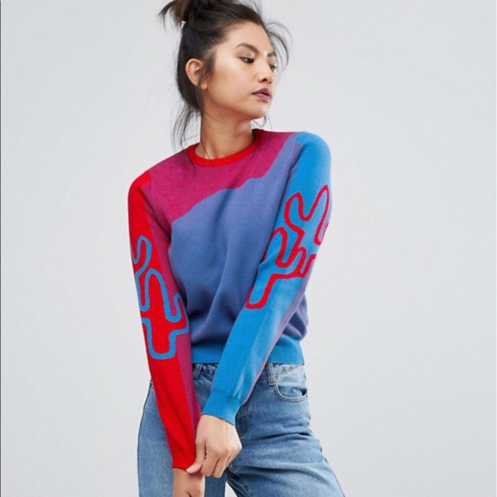 Ziztar Cactus Half Sweater- NWT